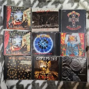 90s/ 80s Rock/ Folk Rock CD Bundle (8 CDs included)